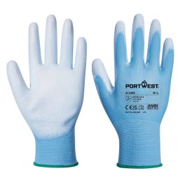 A120B4RL Portwest Nylon védőkesztyű PU tenyérmártott