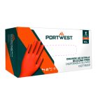 Portwest Orange HD egyszerhasználatos kesztyű (100 db)