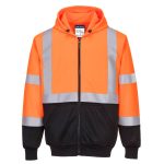 Portwest Hi-Vis kéttónusú kapucnis pulóver
