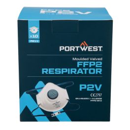 P211WHR Portwest Formázott FFP2 szelepes maszk (10 db)