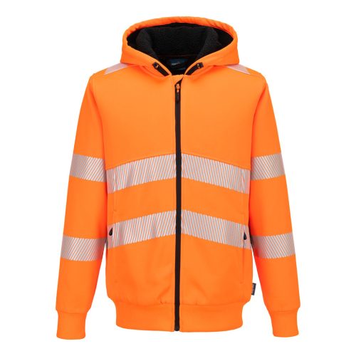Portwest PW321 Hi-Vis téli cipzáras pulóver