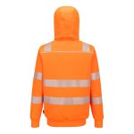 Portwest PW321 Hi-Vis téli cipzáras pulóver