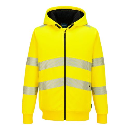 Portwest PW321 Hi-Vis téli cipzáras pulóver