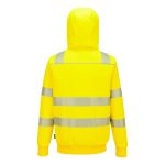 Portwest PW321 Hi-Vis téli cipzáras pulóver