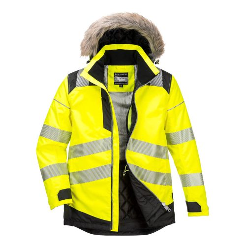 Portwest PW3 Hi-Vis Parka télikabát