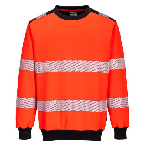 Portwest PW3 Hi-Vis Crew Neck pulóver