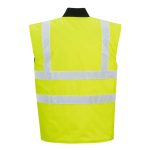 Portwest Jól láthatósági kifordítható bélelt mellény