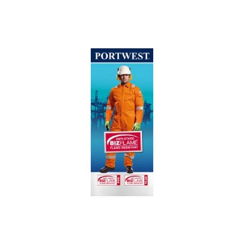 Portwest Pull-Up Banner Bizflame